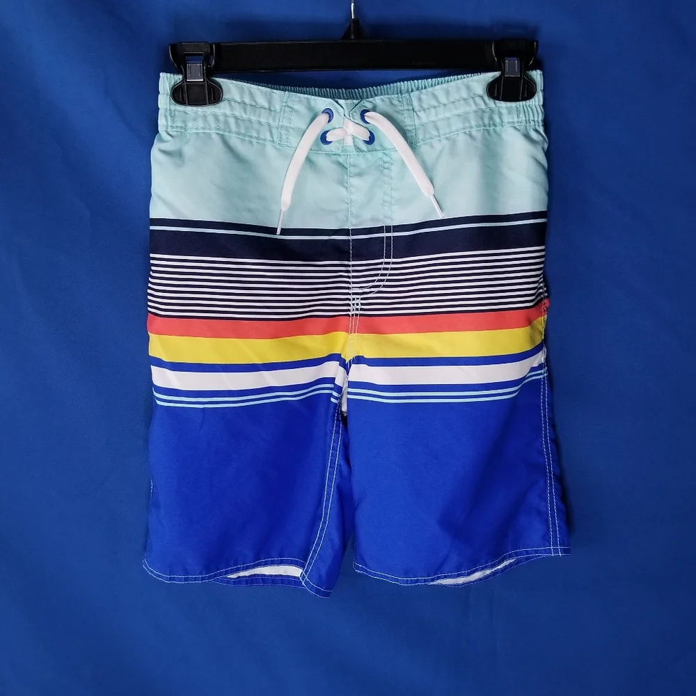 Old Navy Boy's Striped Swim Trunks